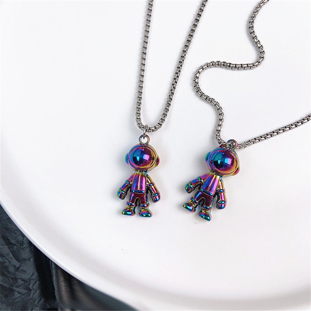 Vòng cổ Mặt Hình Phi Hành Gia Nhiều Màu Sắc