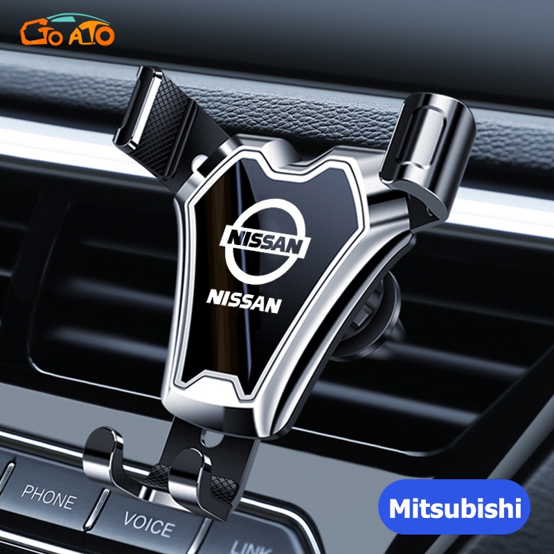 GTIOATO Giá Đỡ Điện Thoại Trên Ô Tô Cửa Gió Giá Đỡ ĐiệN ThoạI Oto Để ĐiệN ThoạI TrêN Xe Oto Đỡ ĐiệN ThoạI Ô Tô Giá Đỡ ĐiệN ThoạI Xe HơI Phụ KiệN Ô Tô Cho Nissan X Trail Almera Sunny GTR Navara Teana Note Terra JUKE Kicks