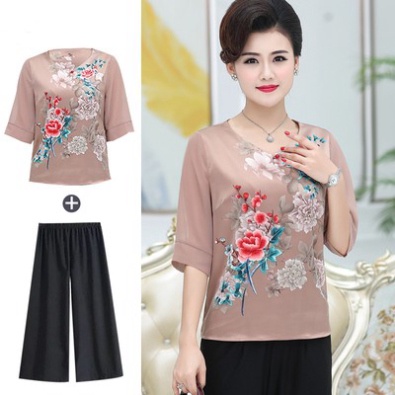 Bộ quần áo trung niên đẹp ( mai.truc)