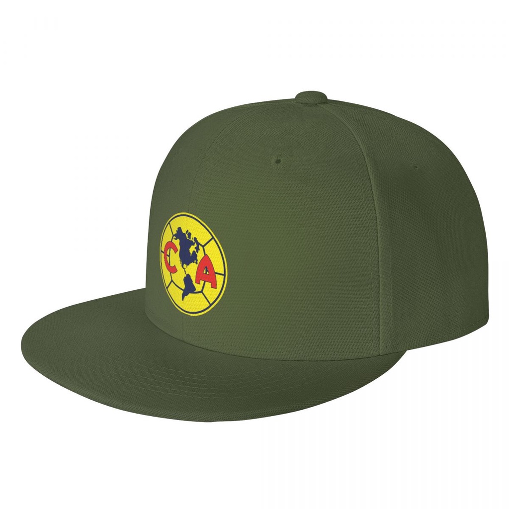 Club America De Mexico logo Mũ phẳng Mũ chống nắng Mũ in hình Mũ chống nắng Mũ bảng Mũ Hip-Hop Mũ kh