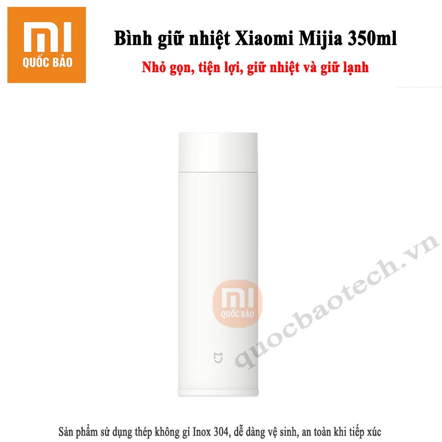 Bình giữ nhiệt Xiaomi Mijia 350ml- Tiện lợi, an toàn