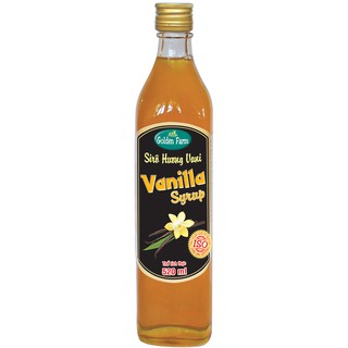 Siro hương vani Golden farm 520ml