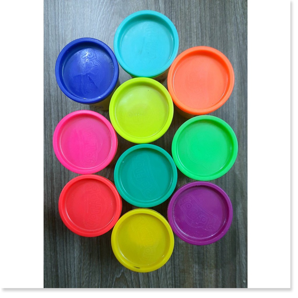 SÉT 4-6 Hộp Đất Nặn an toàn Play Doh loại To-Hàng VNXK CLC-Tăng trí tưởng tượng và sự khéo léo