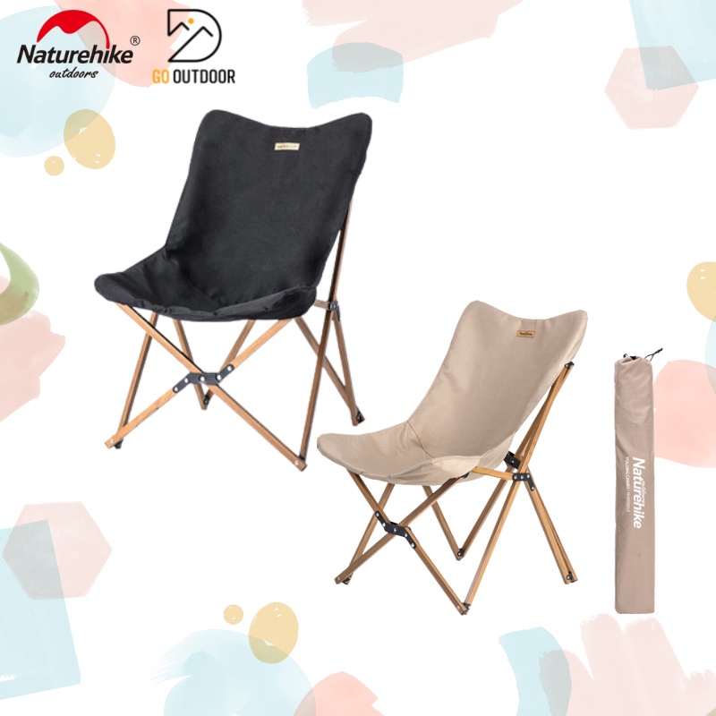 Ghế Xếp Tựa Lưng Naturehike MW01 NH19Y001-Z Khung Nhôm