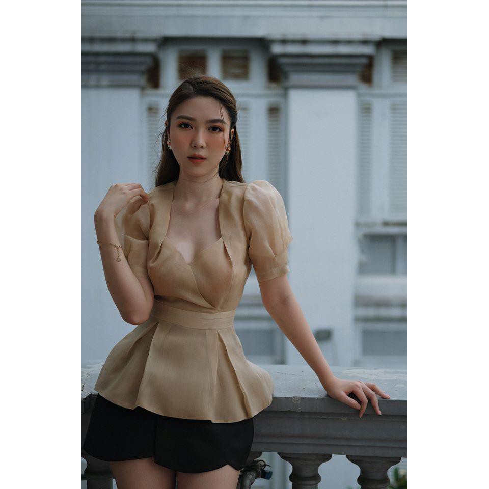 [Hàng Thiết Kế] - Áo Sơ mi nữ, Áo Kiểu Nữ Eleni tôn ngực sexy nhà ME Design | BigBuy360 - bigbuy360.vn