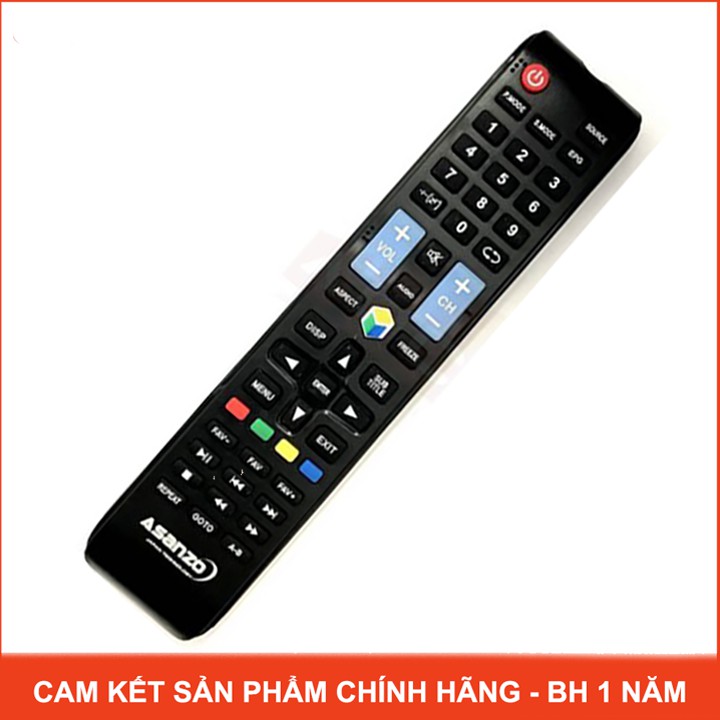 [FreeShip] Remote Điều khiển tivi ASANZO Smart Loại Cao Cấp Bảo Hành Tại Hãng Loại