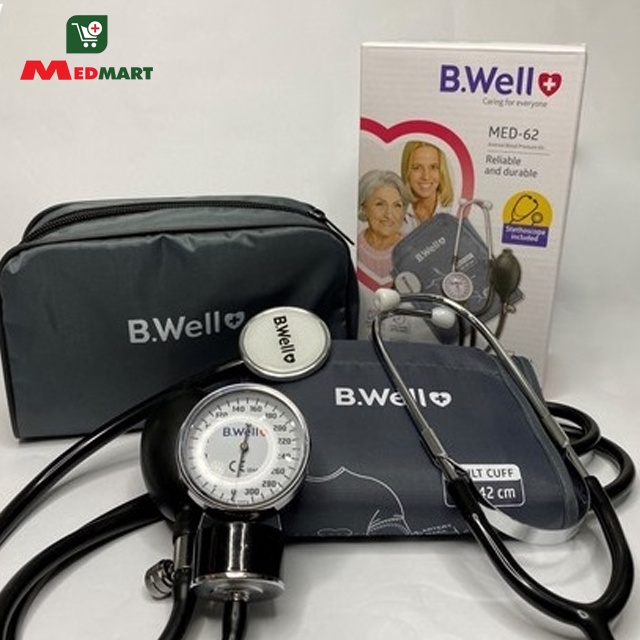 Máy Đo Huyết Áp Cơ B.Well Swiss MED-62, Nhập Khẩu Chính Hãng Thụy Sỹ, Bảo Hành 2 Năm - Medmart