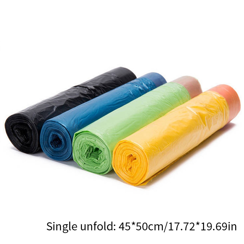 20 Túi Đựng Rác Cỡ Lớn Có Dây Rút An Toàn Và Sức Khỏe