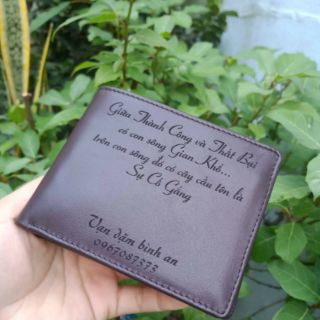 Ví ngang da bò cao cấp