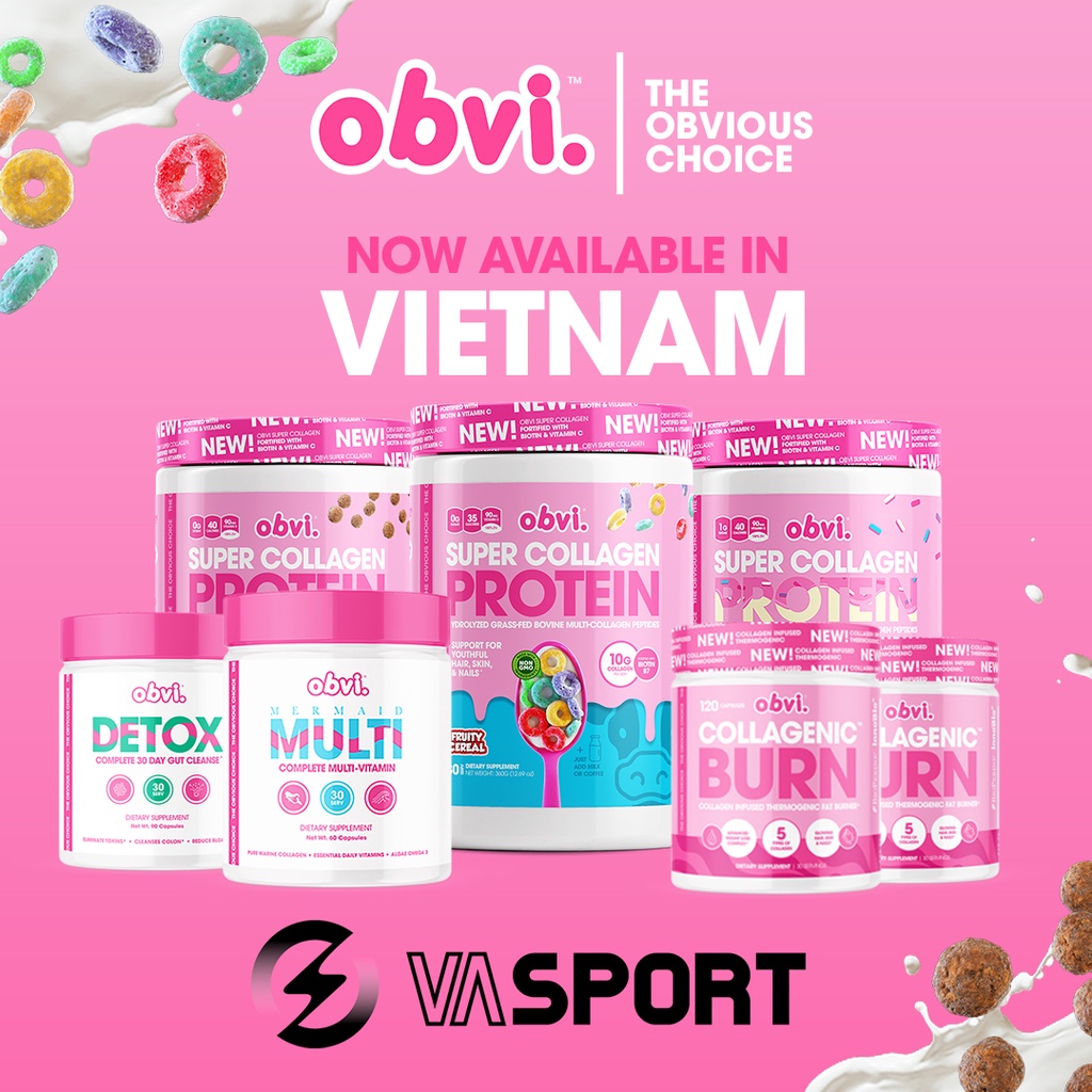 Obvi super collagen protein, giảm lão hoá, sáng da, đẹp móng và tóc