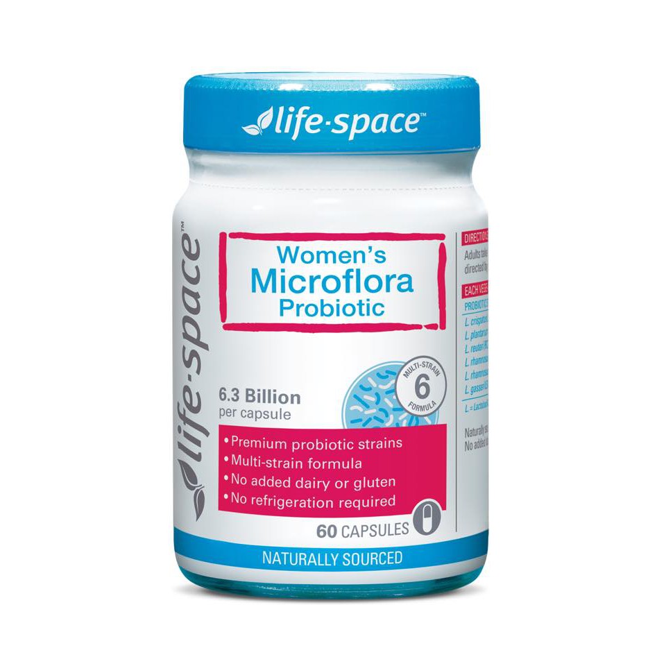 Life - Space Women’s Microflora Probiotic men vi sinh cho nữ Úc 60v