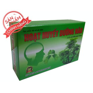 hoạt huyết dưỡng não hộp 100v