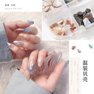Phụ kiện trang trí móng hình viên sỏi