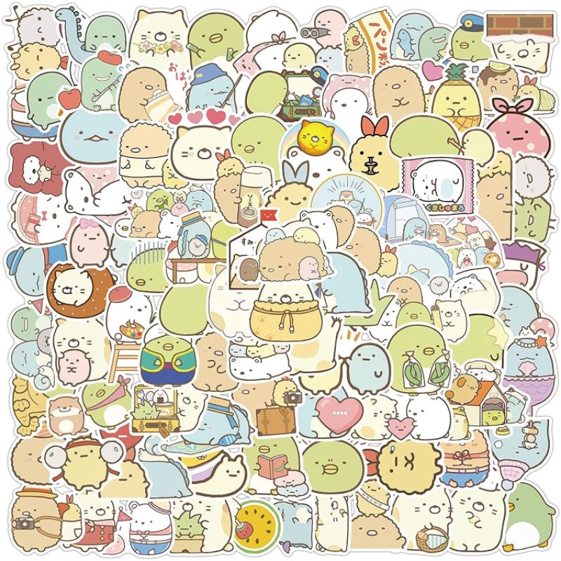 10-60 hình dán Stickers Sumikko Gurashi decal