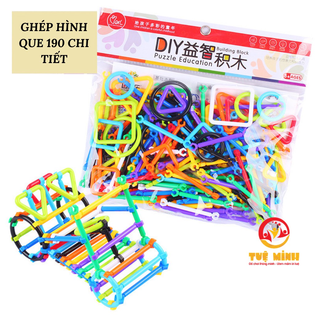 Bộ Ghép Hình Lego Túi Nhiều Chi Tiết Cho Bé Phát Triển Sự Sáng Tạo