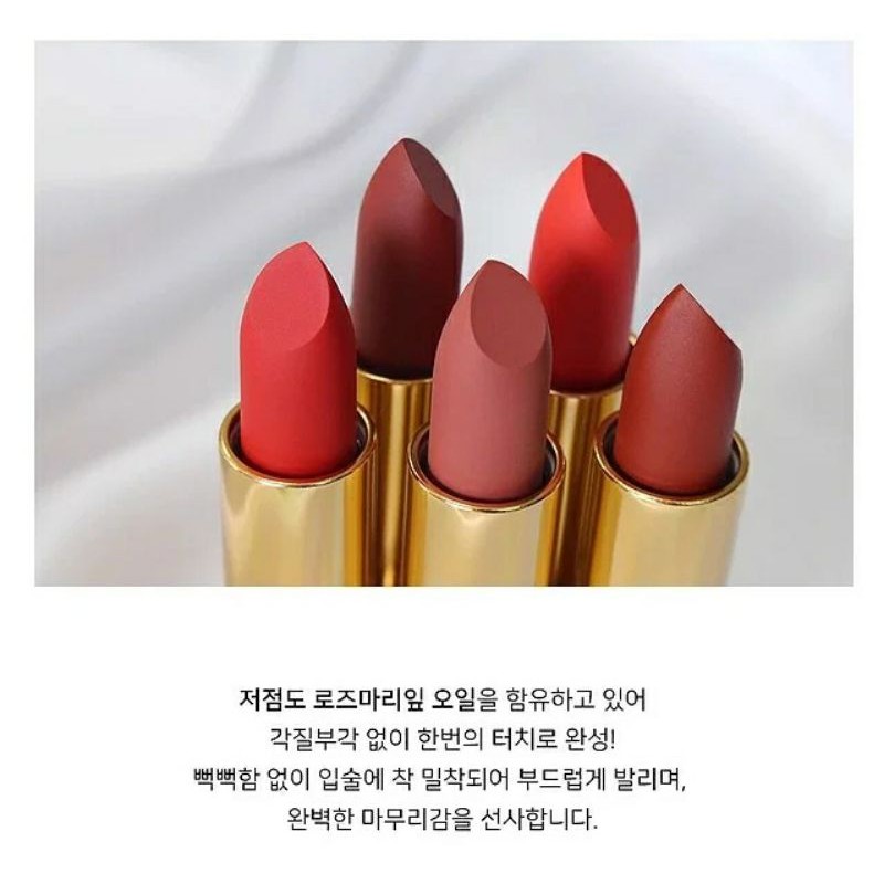 [Red Edition] Son Thỏi Lì ChouChou Signature Premier Matt Rouge Red Limited Edition 3.5g