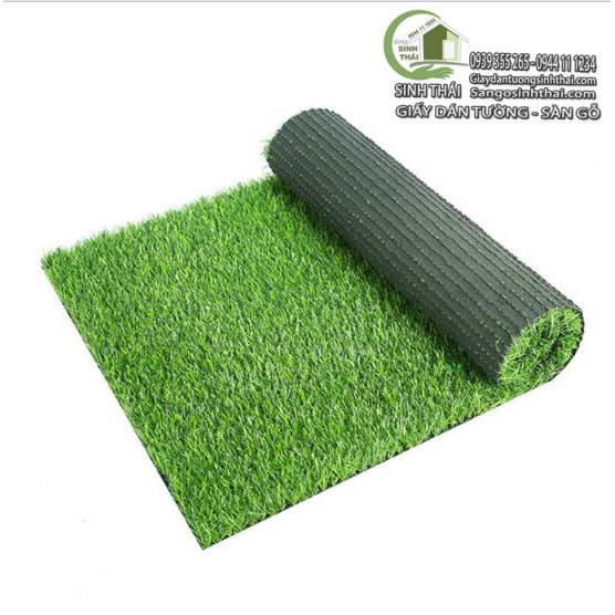 Tấm cỏ nhựa nhân tạo dày, cao cấp 1m x 50cm