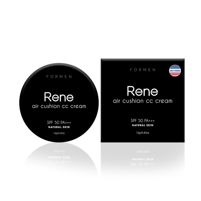 Phấn Nước Che Khuyết Điểm Siêu Mịn Và Chống Nắng Rene Air Cushion CC Cream SPF 50PA+++ For Men | BigBuy360 - bigbuy360.vn