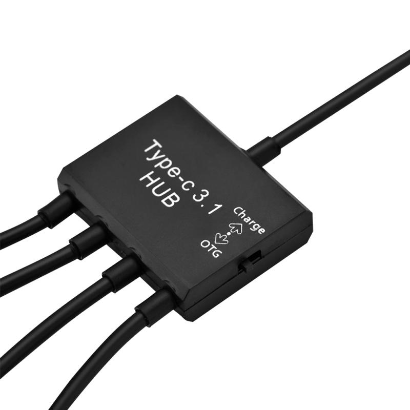Cáp 4 trong 1 chuyển đổi đầu cắm USB3.1 Type-C sang 3 cổng USB2.0 và hub OTG