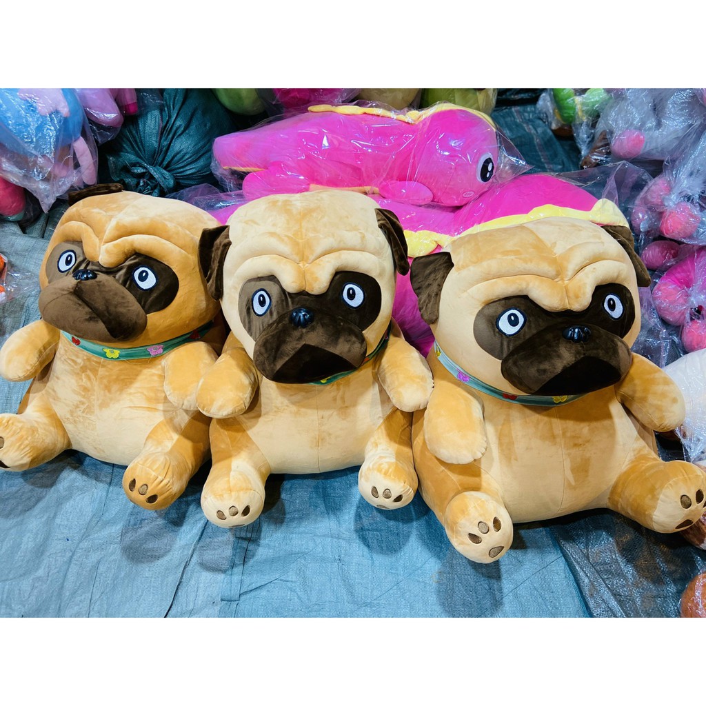 Chó Bông Mặt xệ Pug Gấu Bông đủ size mềm mịn