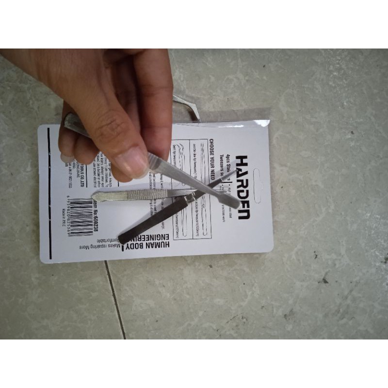 BỘ DỤNG CỤ GẮP LINH KIỆN 4 CHI TIẾT HARDEN