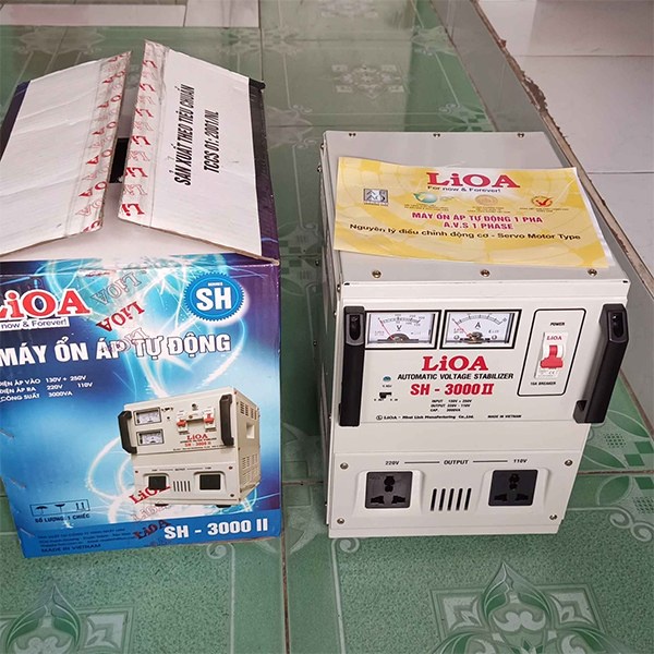 LIOA Ổn áp 1 pha 220V - 110V Từ 3000VA Hàng Việt Nam, chất lượng cao - BH 12 Tháng