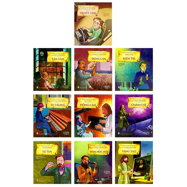 Sách Bộ Sách Những Câu Chuyện Truyền Cảm Hứng (Bộ 10 Cuốn)
