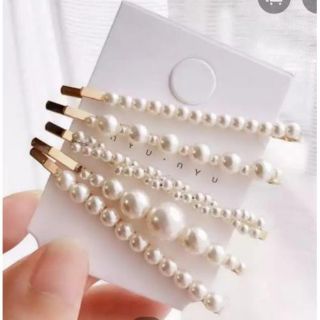 Kẹp tóc đính Hạt phong cách Hàn Quốc