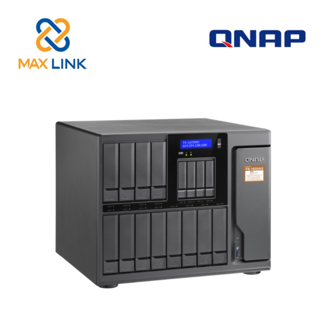 Thiết bị lưu trữ mạng NAS Qnap TS-1635AX-8G HÀNG CHÍNH HÃNG