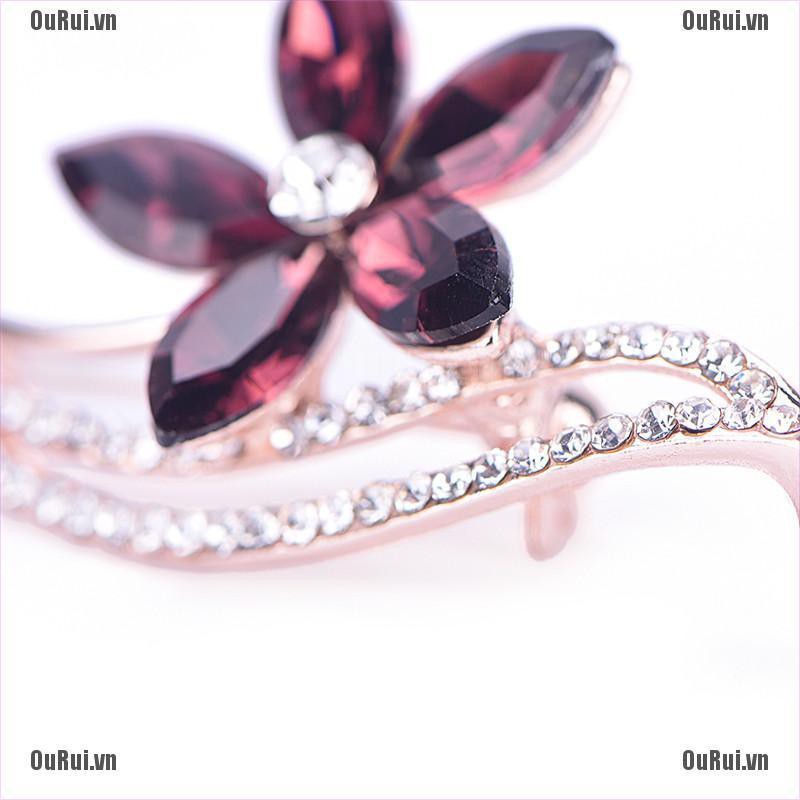 Ghim Cài Áo Đính Đá Nhân Tạo Thời Trang