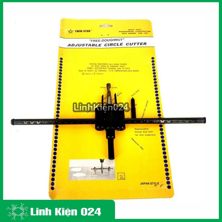 Bộ Khoét Lỗ Thạch Cao Twin- Star