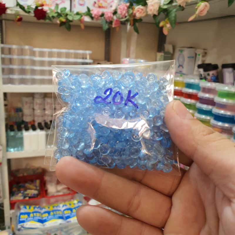 Hạt Fishbowl Nguyên liệu làm Slime, Trang Trí Slime Siêu Đẹp