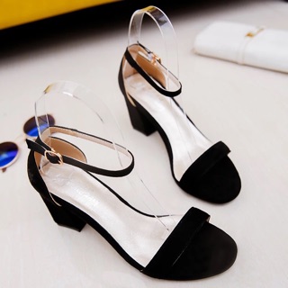 Sandal quai mảnh gót 5cm ẢNH THẬT + VIDEO