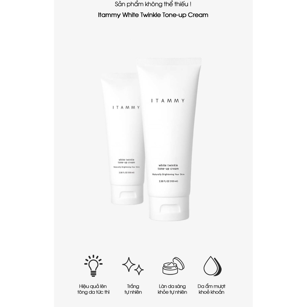 Kem tone-up trắng Itammy White Twinkle Tone-Up Cream | BigBuy360 - bigbuy360.vn