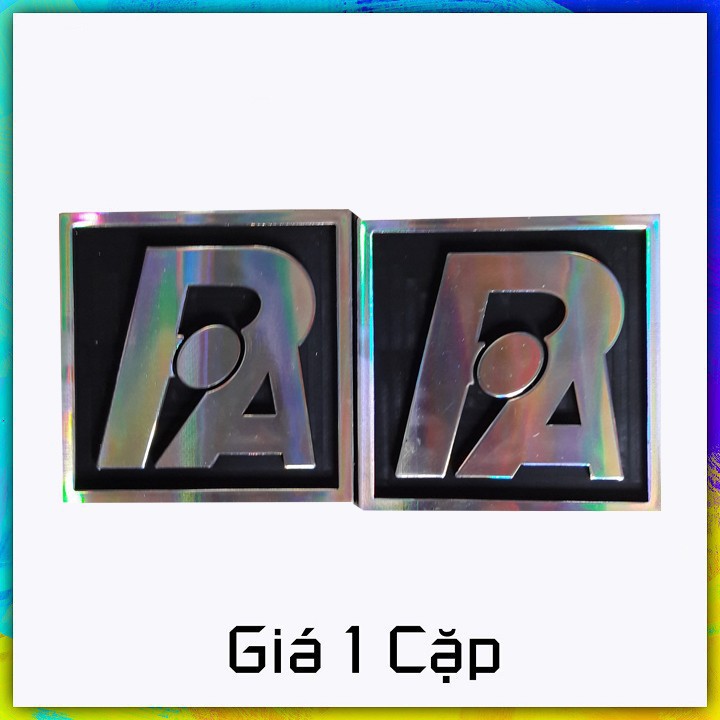 Tem dán thùng loa thương hiệu PA