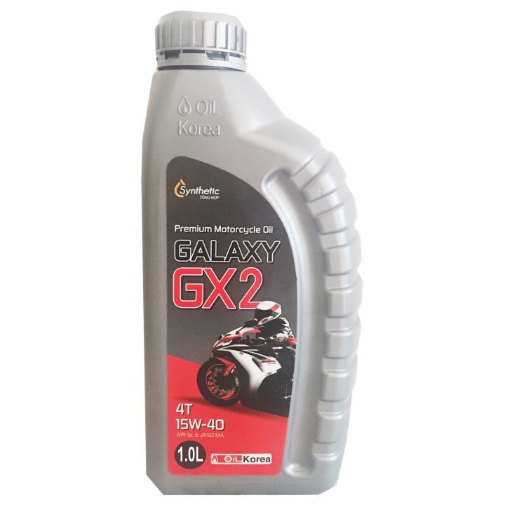 Nhớt xe máy số Galaxy GX2 Hàn Quốc cao cấp - 1000ml