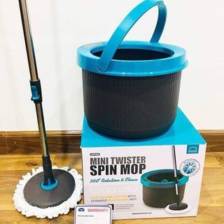 Cây lau nhà lock&lock mini twister spin mop xoay 360 độ