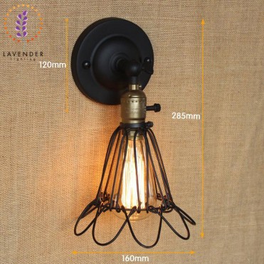 Đèn treo tường hình bông hoa độc đáo trang trí phòng khách