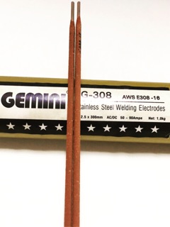 Que hàn inox 2,5 Gemini dành cho máy hàn que