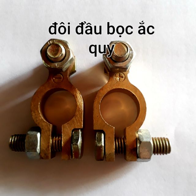 Đôi đầu bọc ắc quy âm +dương