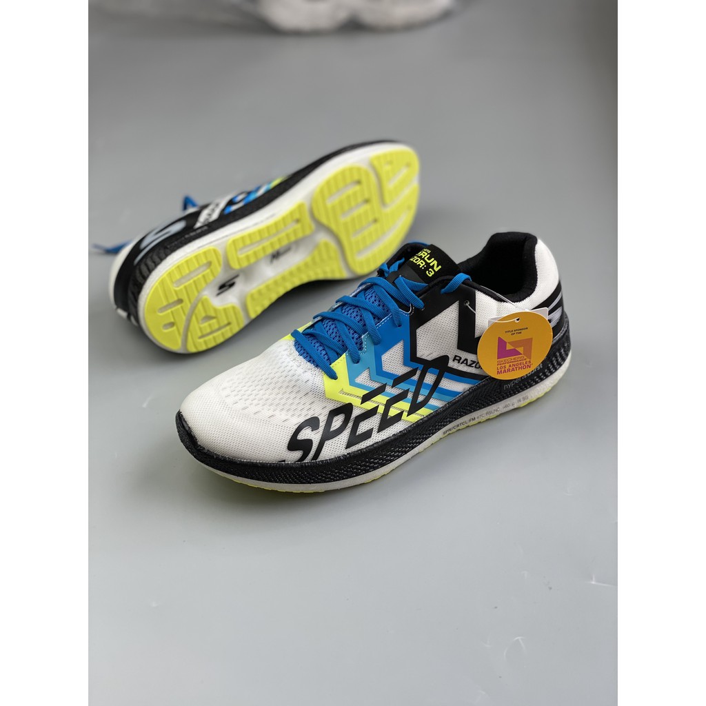 Giày chạy bộ skechers gorun razor 3 chính hãng màu trắng