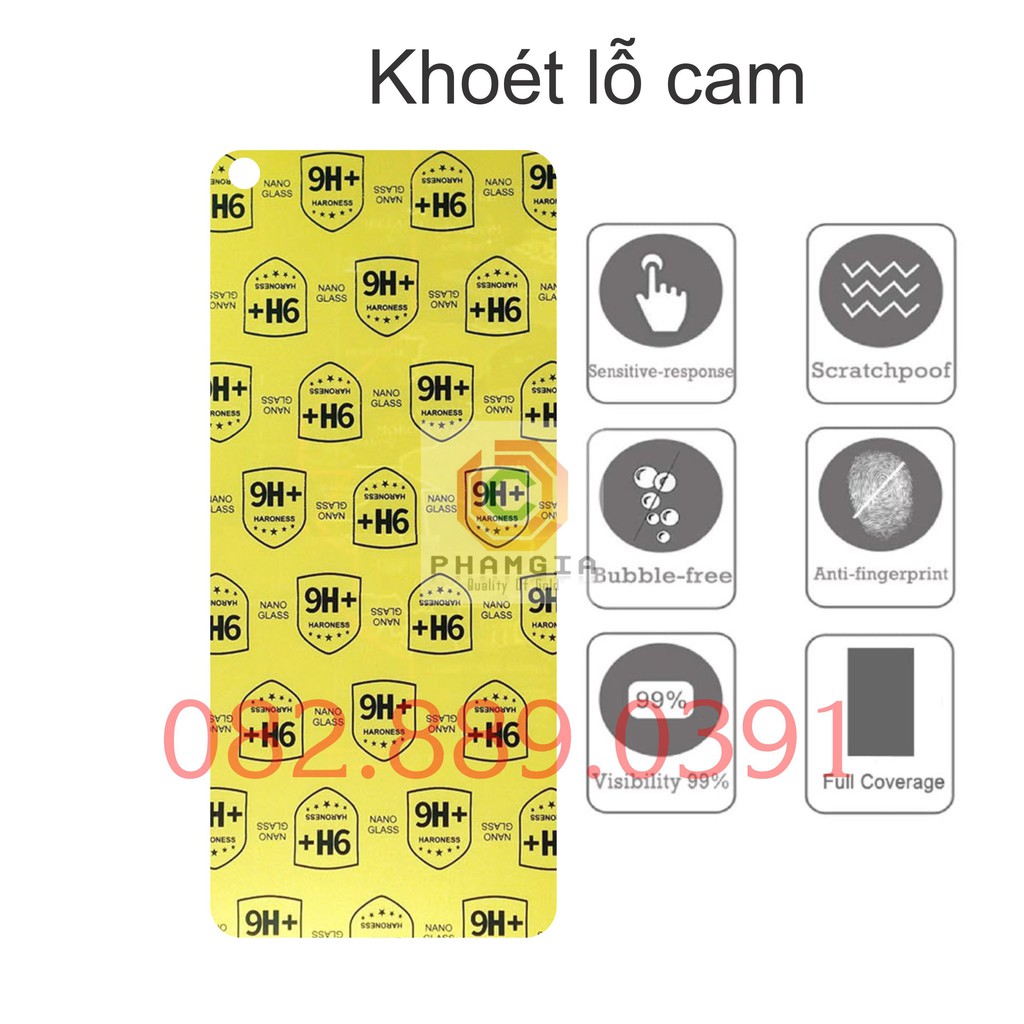 Dán cường lực Realme C17 dẻo nano siêu bền