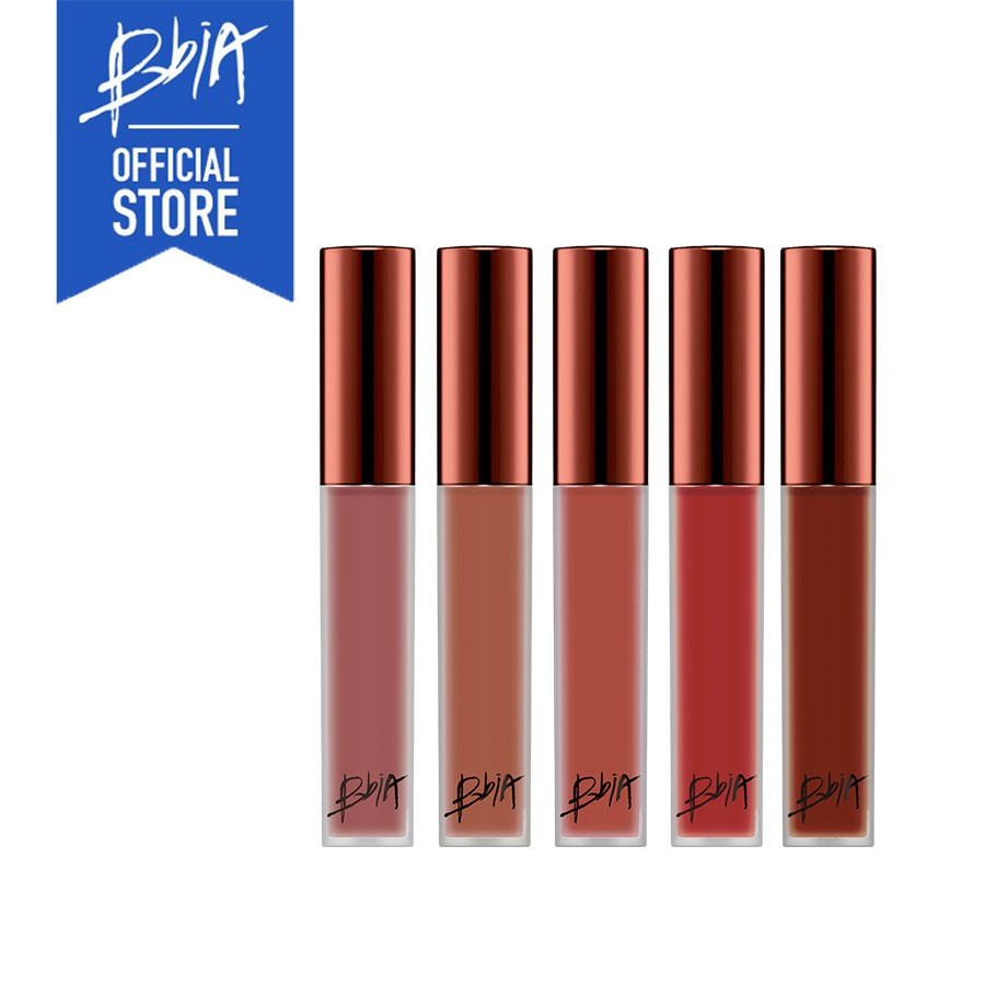 Son Kem Lì Bbia Last Velvet Lip Tint Version 5 (5 màu) 5g Bbia Official Store