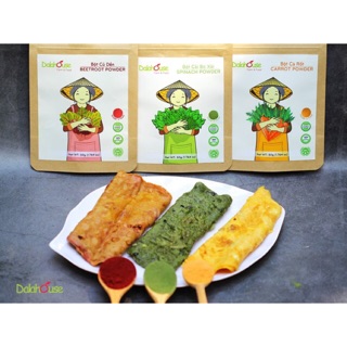 [ Tặng Túi đơn > 300k ] Bột Rau Củ Dalahouse 50g / Non GMO / Healthy & Eat Clean