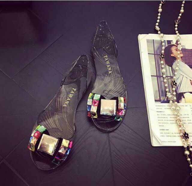 Giày nơ đá 7 màu | BigBuy360 - bigbuy360.vn