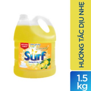 Nước rửa chén Surf hương tắc/chanh 1.5kg