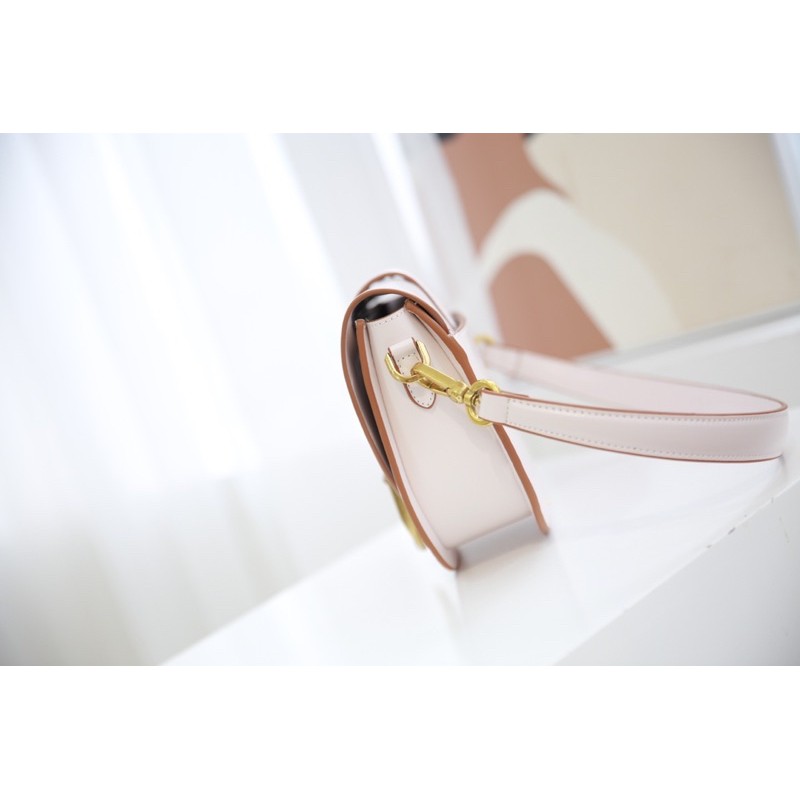 Túi dáng bầu yên ngưạ size to da lì