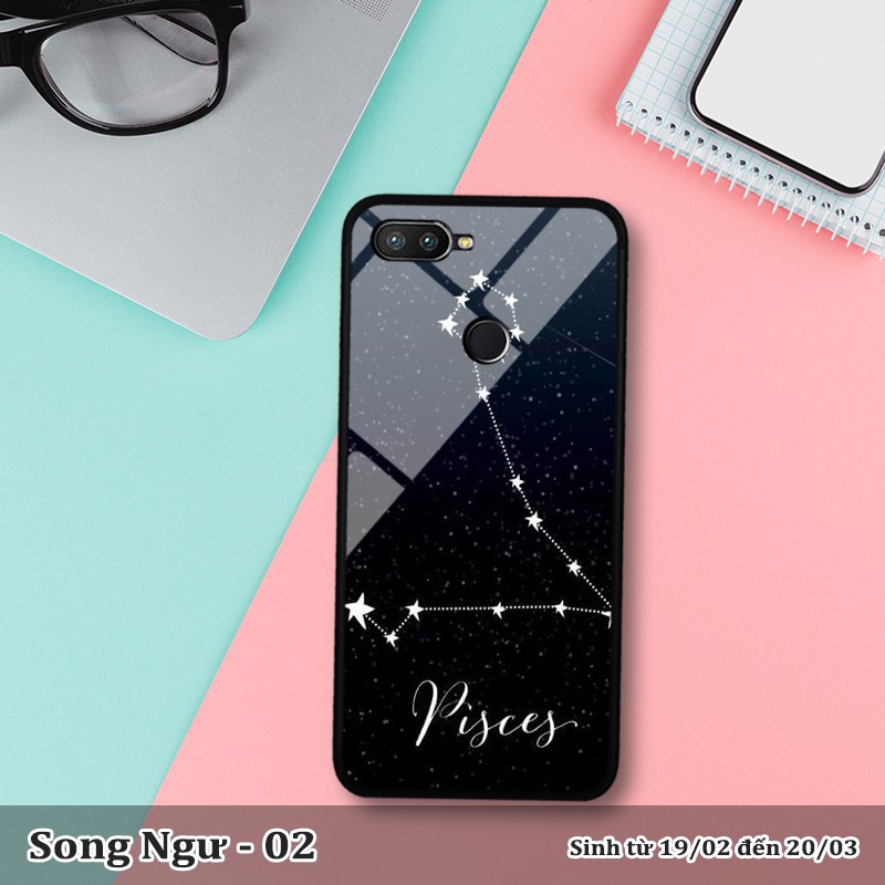 Ốp kính OPPO F9/ Realme 2 Pro in cung hoàng đạo