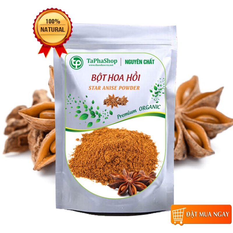 [Hàng Công Ty] Bột hoa hồi nguyên chất 100g