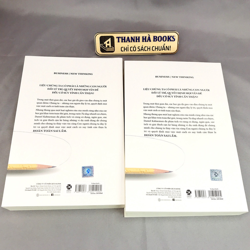 Sách - Tư Duy Nhanh Và Chậm